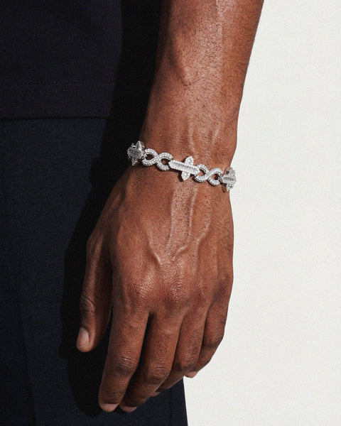 12MM Sacred Frost Bracelet