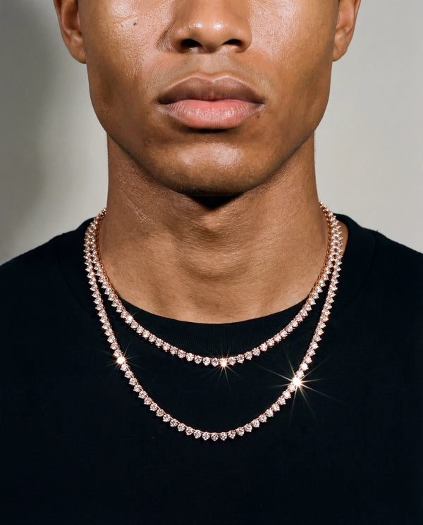 3 Prong Tennis Chain